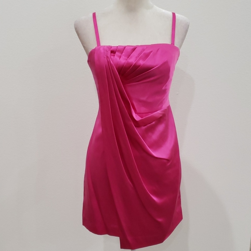 BCBGMaxAzria Pink Mini Dress